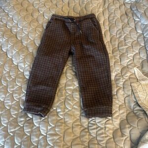 Mayoral Boys Plaid Sweatpants Size 24 Months